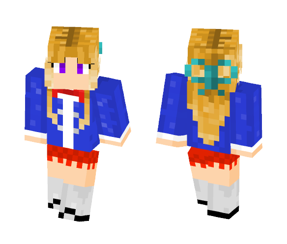 Rich School Girl - Girl Minecraft Skins - image 1