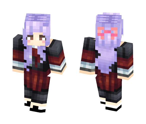 Download Free Tokyo Soul S2 Sasha Skin for Minecraft image 1 Tokyo Soul S2 Sasha - Female Minecraft Skins - image 1