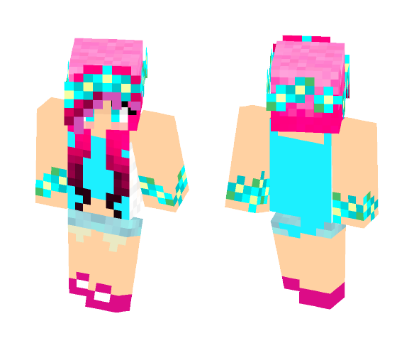 Flower Girl - Girl Minecraft Skins - image 1