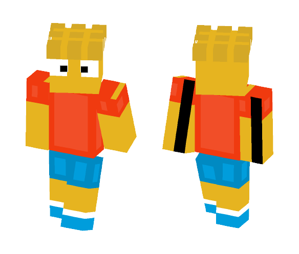 Bart Simpson - Male Minecraft Skins - image 1
