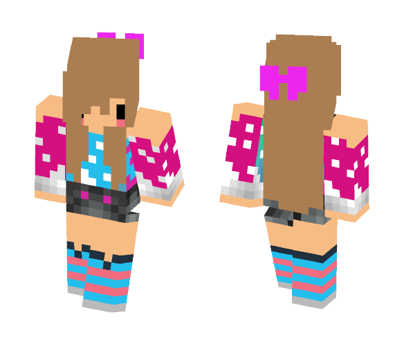 Download Free Kawaii Girl Skin for Minecraft image 1 Kawaii Girl - Girl Minecraft Skins - image 1