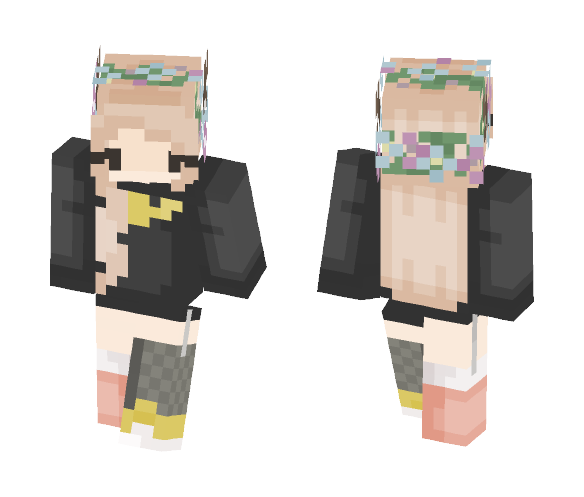Skin Trade w/ iHazelnut - Female Minecraft Skins - image 1