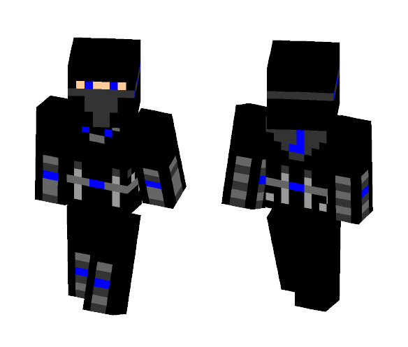 Ninja Blank - Male Minecraft Skins - image 1