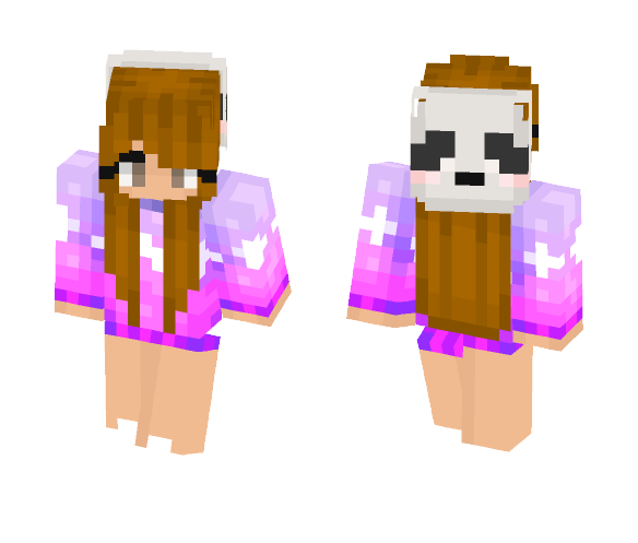 #6 ~ The Panda Herself // - Female Minecraft Skins - image 1