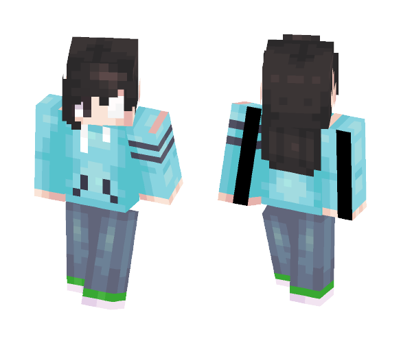Female Kaneki Ken (Request) - Female Minecraft Skins - image 1