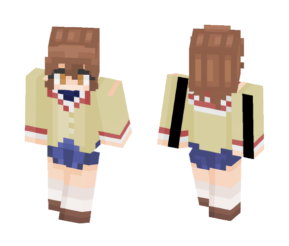 ~Nagisa Furukawa~ Clannad - Female Minecraft Skins - image 1