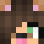 Download Free Cute girl with dog filter Skin for Minecraft image 3 Cute girl with dog filter - Cute Girls Minecraft Skins - image 3