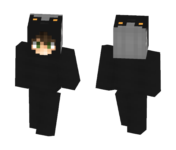 Download Free A Man in a Night Owl Onesie | Skin Skin for Minecraft image 1 A Man in a Night Owl Onesie | Skin - Male Minecraft Skins - image 1