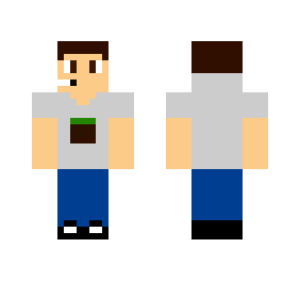 Minecraft Gamer With Microphone