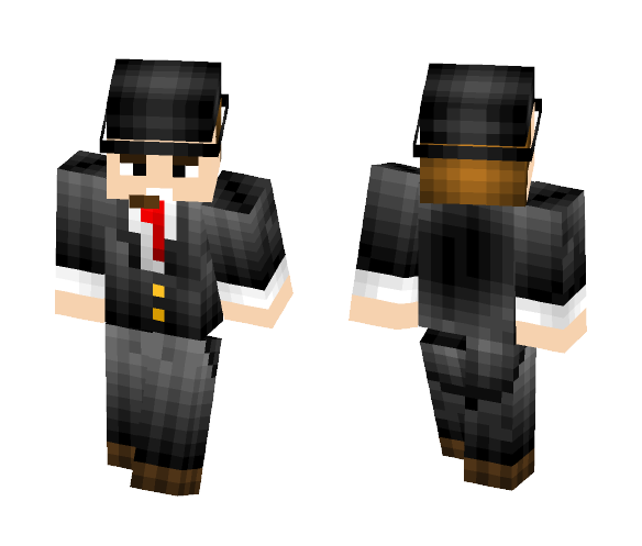 Maffia Gangster - Male Minecraft Skins - image 1