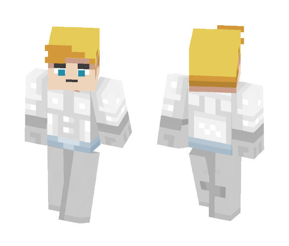 White Lantern Aquaman - Comics Minecraft Skins - image 1