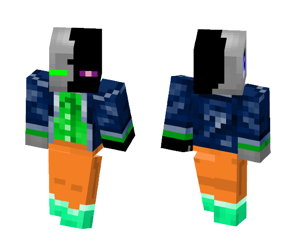 Robot Enderman - Male Minecraft Skins - image 1