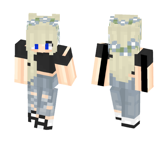 req ; @qtvoids - Female Minecraft Skins - image 1