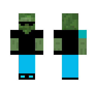 Dale The Zombie - Male Minecraft Skins - image 2