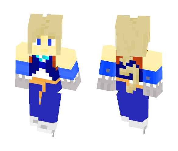 Zidane Tribal - Final Fantasy IX - Male Minecraft Skins - image 1