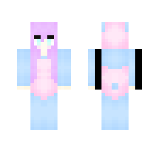 Cotton Candy Panda Girl!