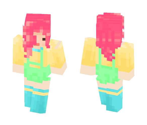 Youtube - Vengelfe skin - Female Minecraft Skins - image 1