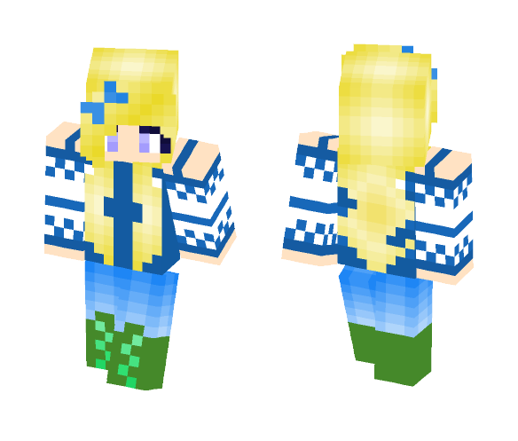 Download Free Cute Girl Skin for Minecraft image 1 Cute Girl - Cute Girls Minecraft Skins - image 1