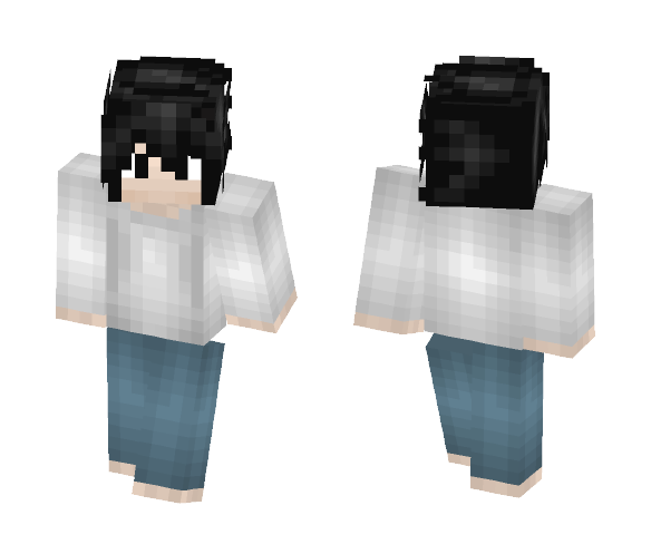 L - Death Note - Male Minecraft Skins - image 1