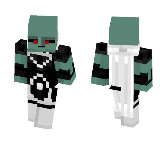 Blackest Night Martian Manhunter - Male Minecraft Skins - image 1
