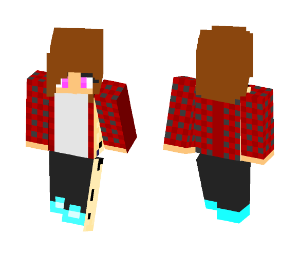 Autumn Roses ~ FireflyNightcore - Female Minecraft Skins - image 1