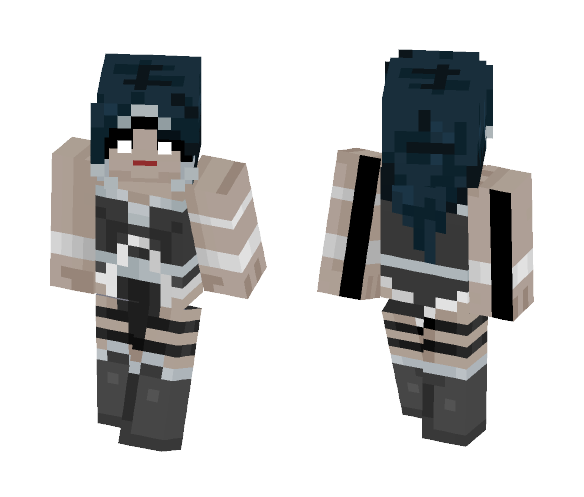 Blackest Night Wonder Woman - Comics Minecraft Skins - image 1