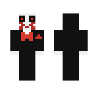Billy the puppet - Saw - Male Minecraft Skins - image 2
