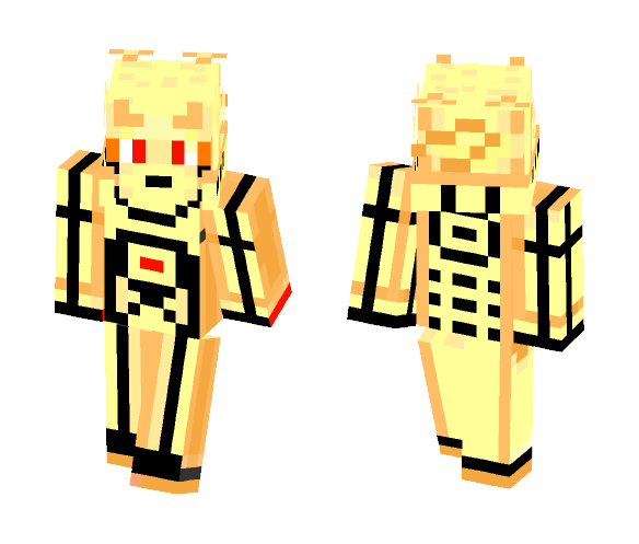 Naruto Six Paths - Male Minecraft Skins - image 1