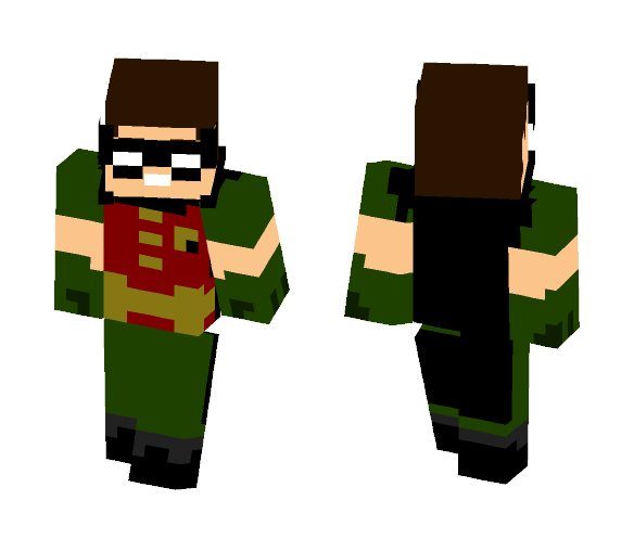 Robin (Teen Titans GO) - Male Minecraft Skins - image 1