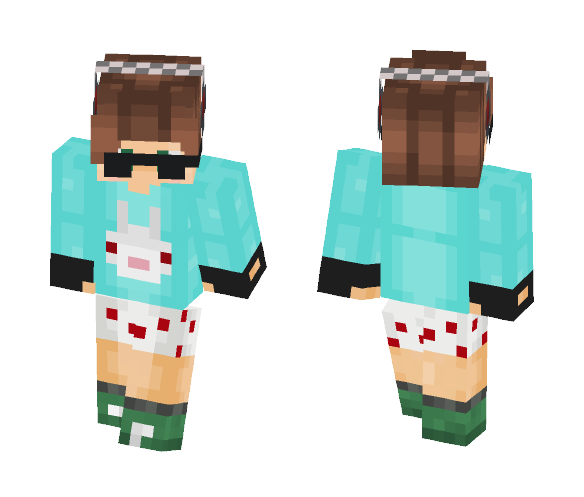 Badass Cute boy - Boy Minecraft Skins - image 1