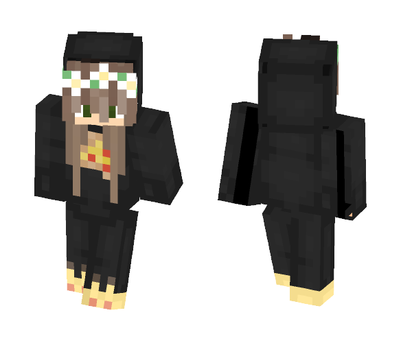 Download Free Pizza Girl | ItsCalledHacks Skin for Minecraft image 1 Pizza Girl | ItsCalledHacks - Girl Minecraft Skins - image 1