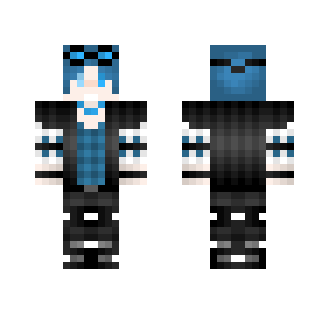 |Asiryne| Blue Steampunk Chibi OLD