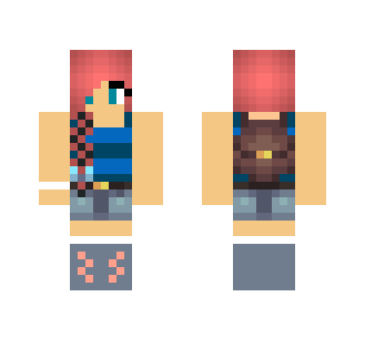 Tank Top Back Pack Girl