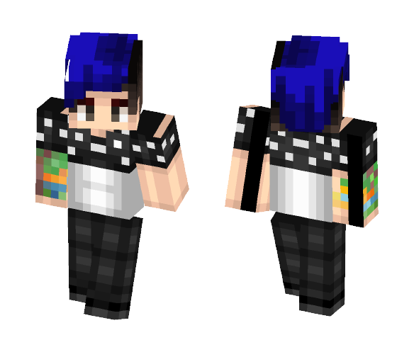SmollestBean Blue | Skin - Male Minecraft Skins - image 1