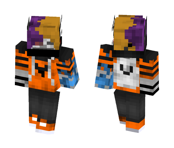 Skeleton Man - Male Minecraft Skins - image 1