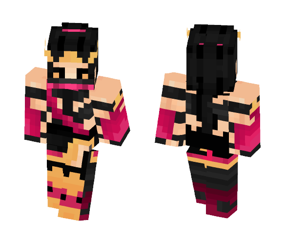 Kahnum Mileena | Mortal Kombat X - Mortal Kombat Minecraft Skins - image 1
