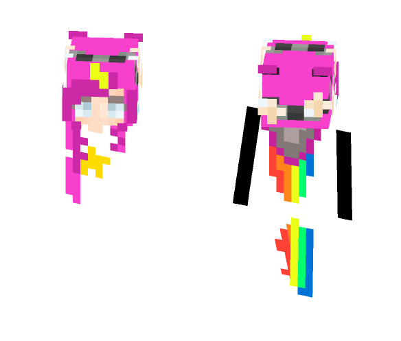 AUGH MY FIRST SKIN!!!!!!!!!!!1 - Female Minecraft Skins - image 1