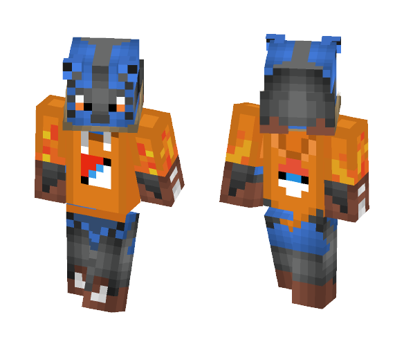 Lucario - Male Minecraft Skins - image 1