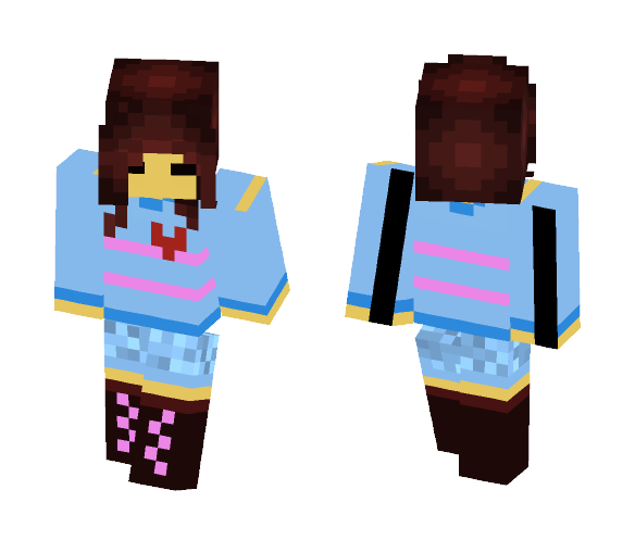My Frisk, Undertale - Interchangeable Minecraft Skins - image 1
