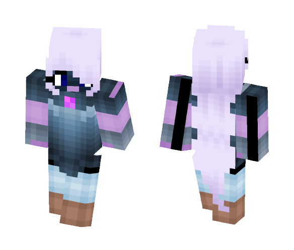 ~=+ Amythest in 'Godverse AU' +=~ - Interchangeable Minecraft Skins - image 1