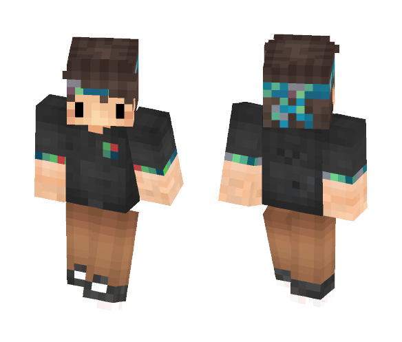 Chibi Headband Boy | ???? Zero - Boy Minecraft Skins - image 1