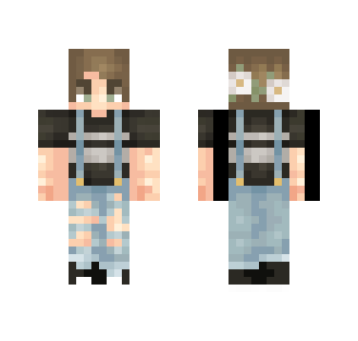 Overalls my dood :: Girl in desc.