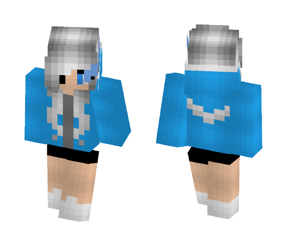 Human Sansy - Female Minecraft Skins - image 1