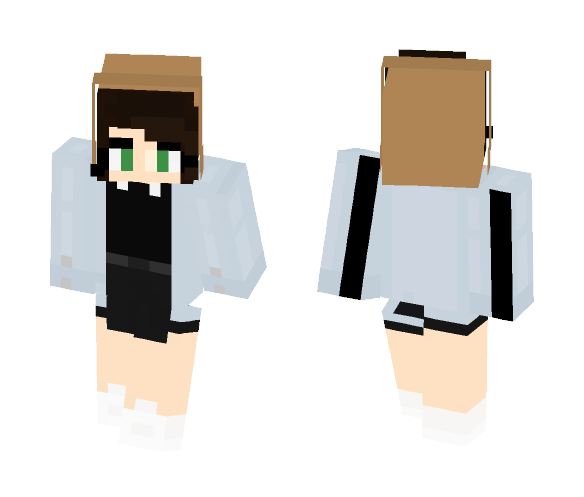 Gracee - Ok.. Hipster? - Female Minecraft Skins - image 1