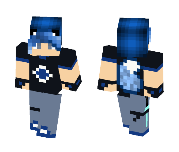 boy artic fox or wolf - Boy Minecraft Skins - image 1