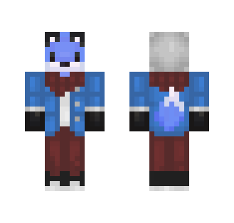 Aquatic fox in jacket x3 - Male Minecraft Skins - image 2
