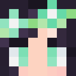 seagreen flowers - Female Minecraft Skins - image 3