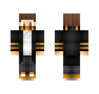 PVP Skin: Orange - Male Minecraft Skins - image 2
