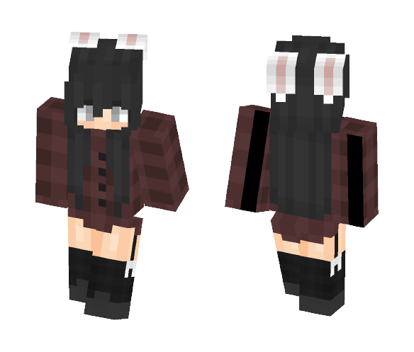 Bunny girl - Girl Minecraft Skins - image 1