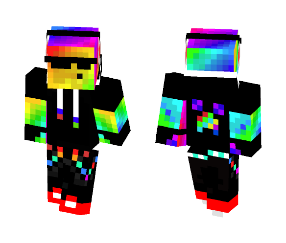 MLG Gamer Slime - Male Minecraft Skins - image 1